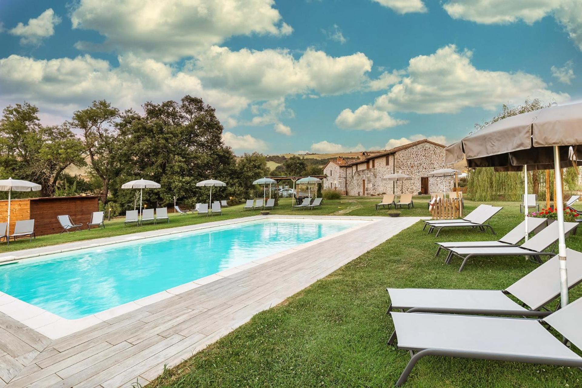 Agriturismo Podere San Giorgio Radicofani Exterior foto