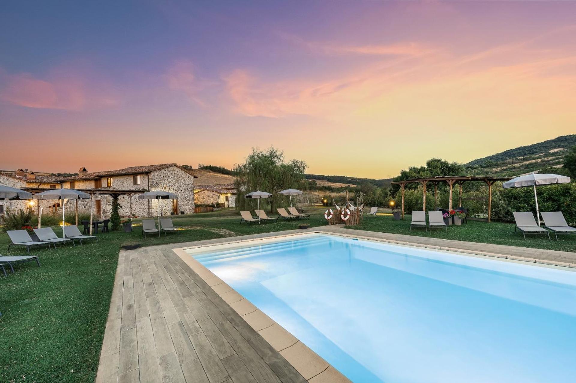 Agriturismo Podere San Giorgio Radicofani Exterior foto